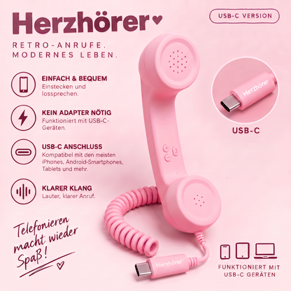 Herzhörer™ Retro-Hörer